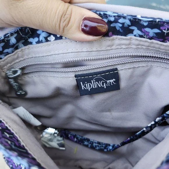 NWOT floral Kipling cross body bag/ purse/ satchel - Picture 5 of 8